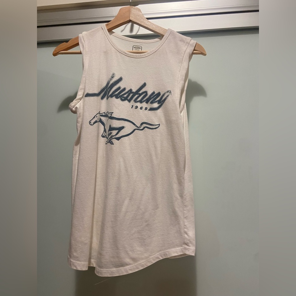 cute vintage mustang tank